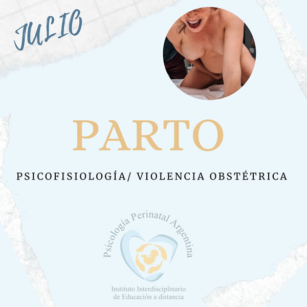 Curso Julio Psicología perinatal Argentina